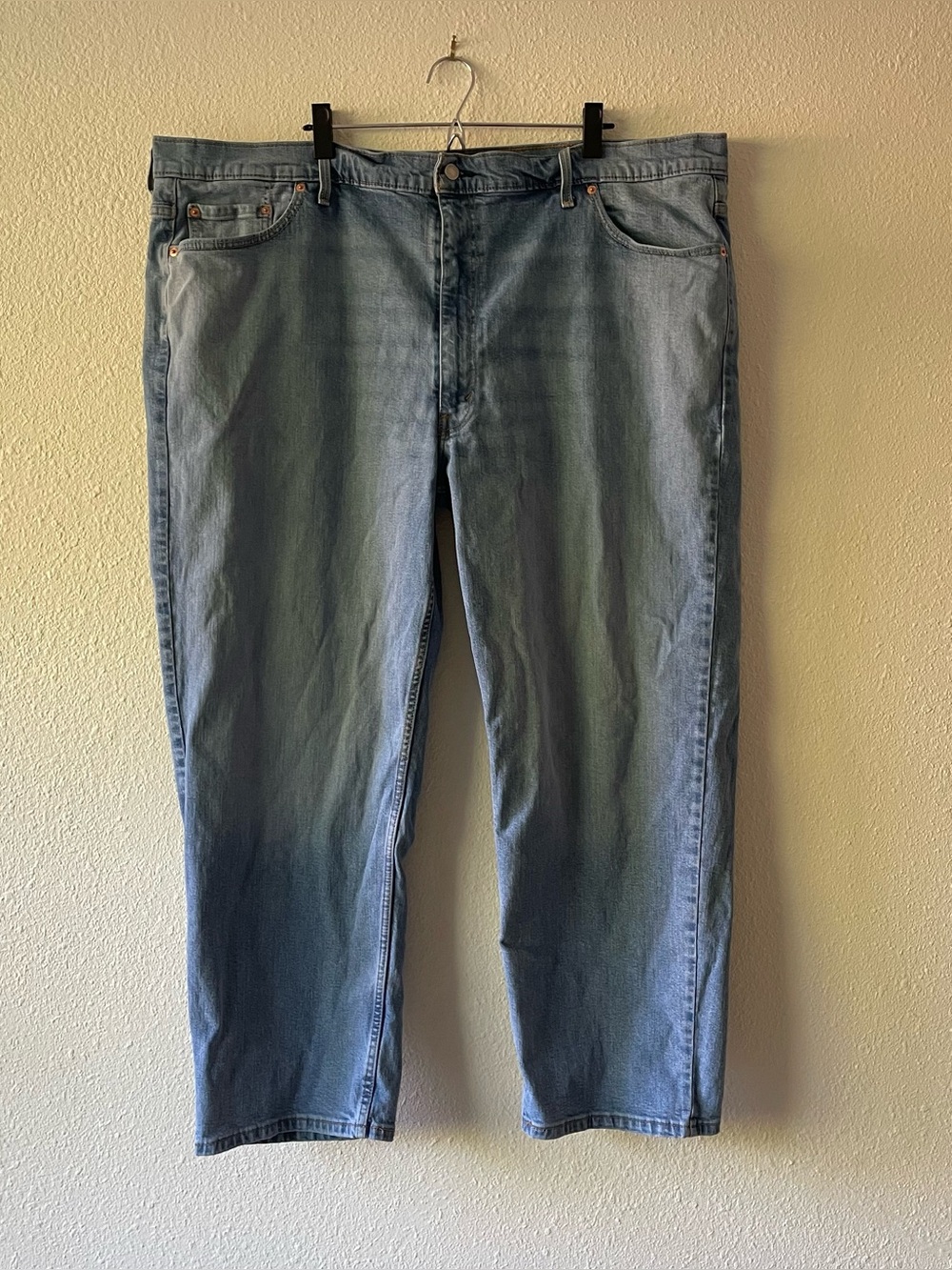 Levi’s 550 Relaxed Fit Jeans Men’s 50x30 Light Wash Blue Denim